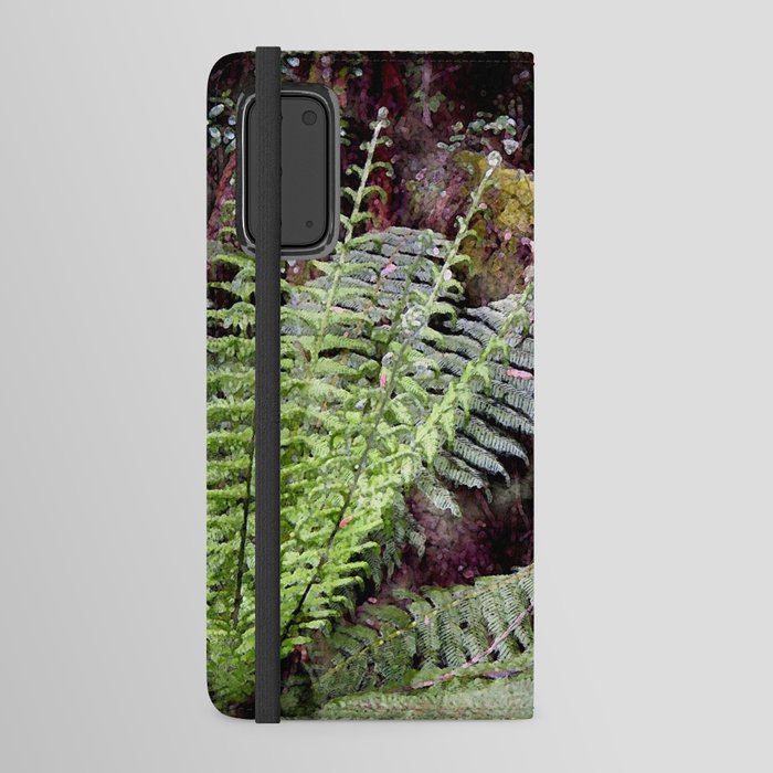 Rainforest Watercolour Android Wallet Case