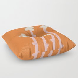 Floral Groove and Summer Heat Floor Pillow