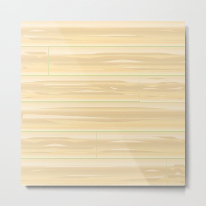 Pale Wood Background Metal Print