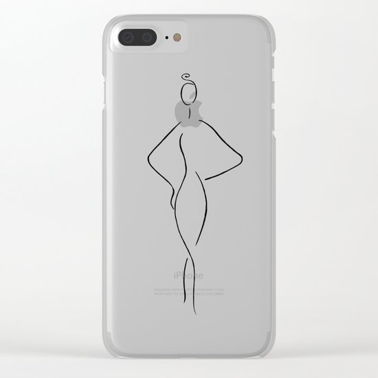 Runway Clear iPhone Case