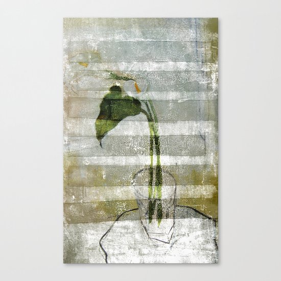the arum Canvas Print