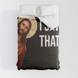 Jesus Meme I Saw That Comforter