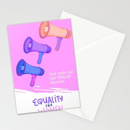 fight for your rights Stationery Cards