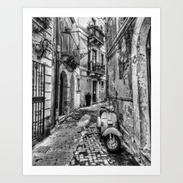 Lost on the streets of Syracuse Art Print