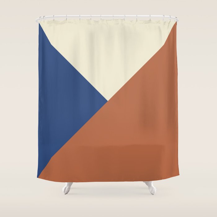 Origami Geo Tile Multi Color Shower Curtain By Stripes Society6