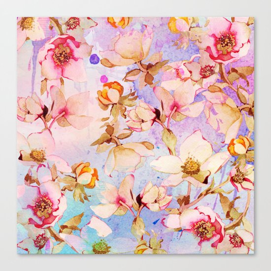 sweet romance Canvas Print