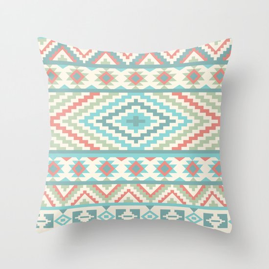 Friendship Bracelet Throw Pillow