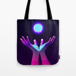 Psychedelic Energy Hands 7 (GIF) Tote Bag