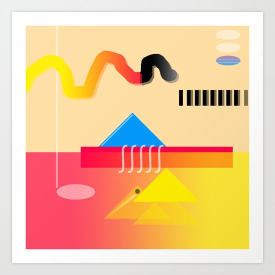 Because it Feels Good Art Print