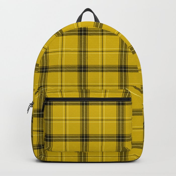 Yellow buffalo plaid Backpack