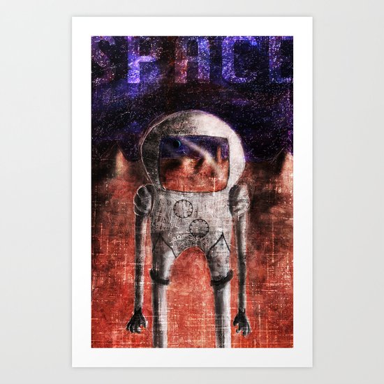 SPACE Art Print