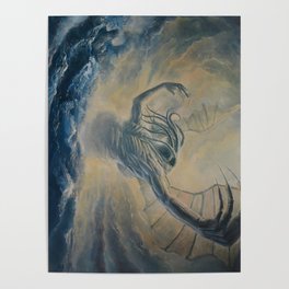Cthulhu rising from the Deep Poster