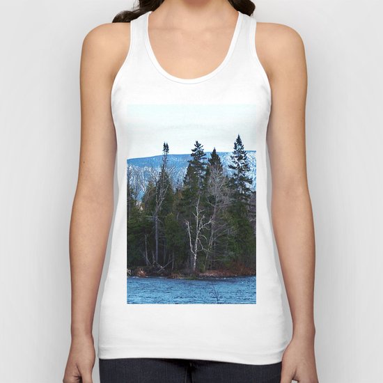 Blue Mountain River Unisex Tank Top