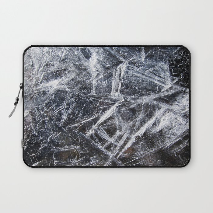Ice Patterns Laptop Sleeve