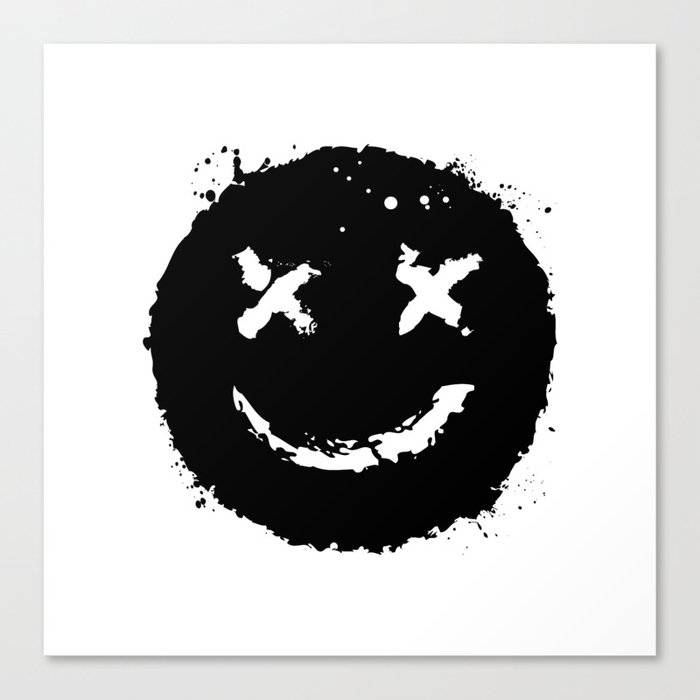 Confused Smile Canvas Print