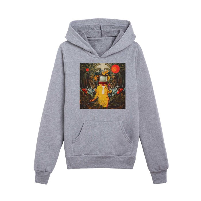 She Came from the Wilderness Kids Pullover Hoodie