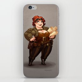 Lady Calpurnia Oxboxer iPhone Skin