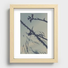 Letting go Recessed Framed Print