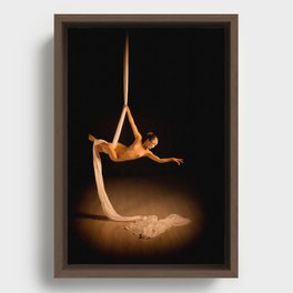 Movement and Poetry Framed Canvas