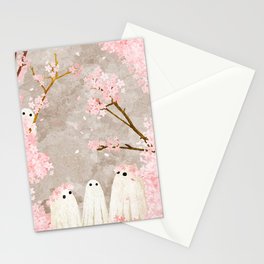 Cherry Blossom Party Stationery Card