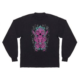 Skull with Roses Long Sleeve T-shirt