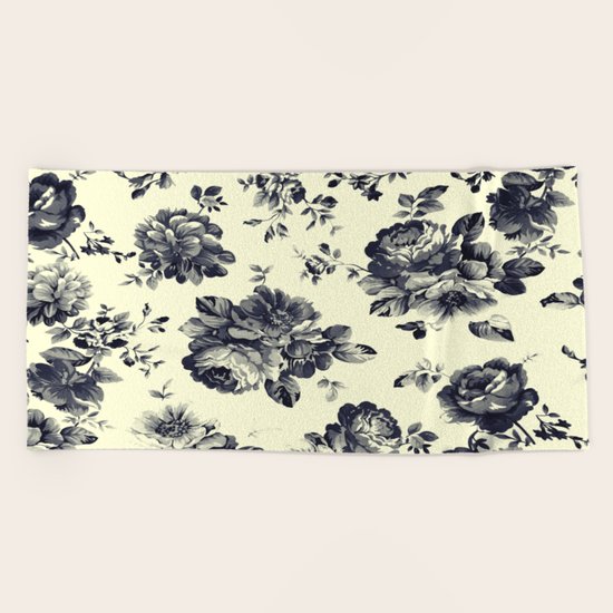 FLORAL Beach Towel