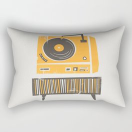 Vinyl Deck Rectangular Pillow
