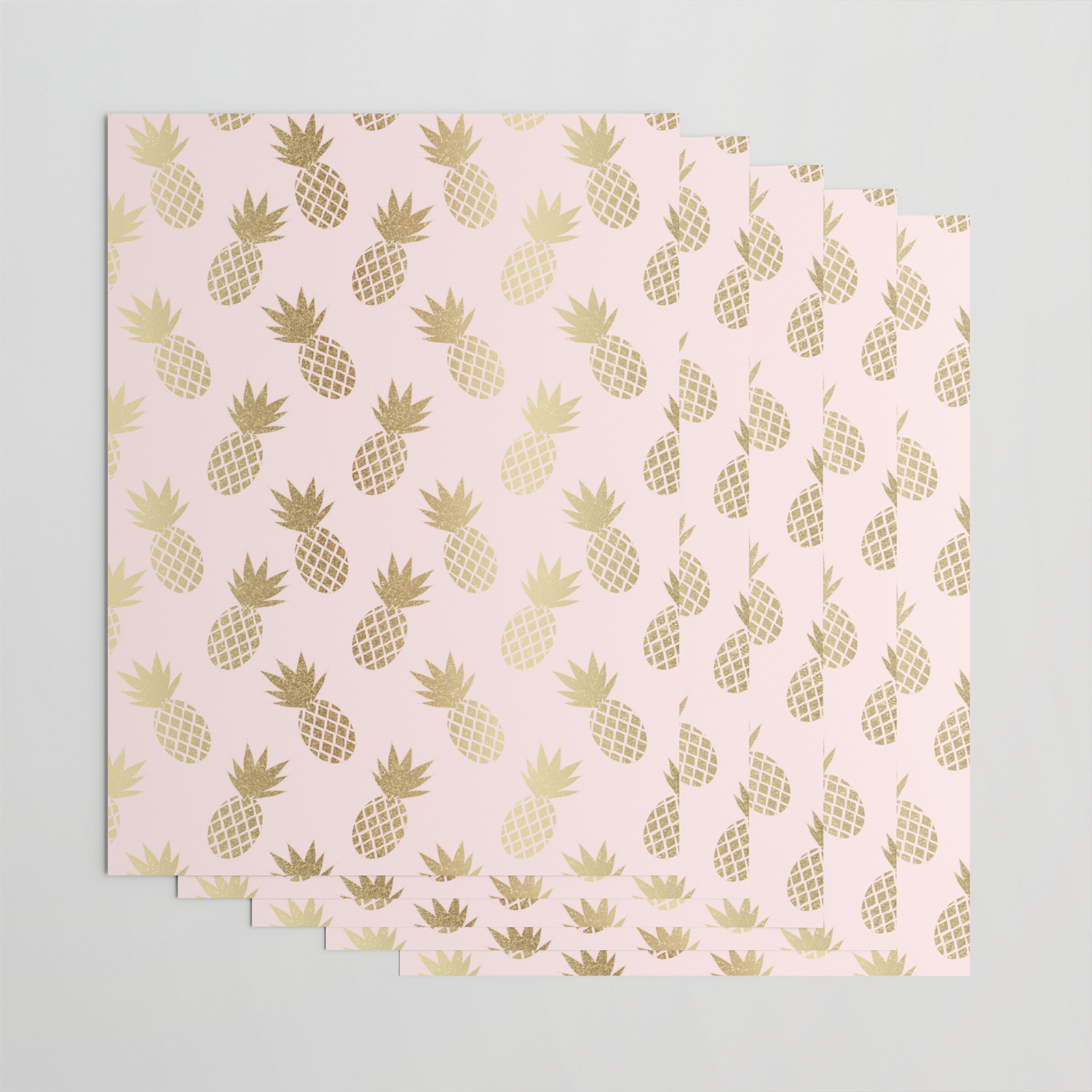 pink and gold wrapping paper