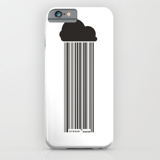 Barcode Rain iPhone & iPod Case