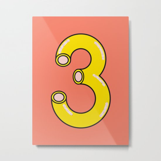 Macaroni 3 Metal Print