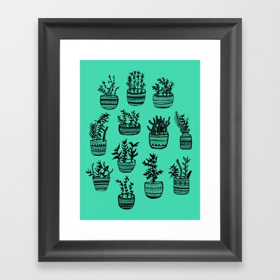 Grow Up Framed Art Print