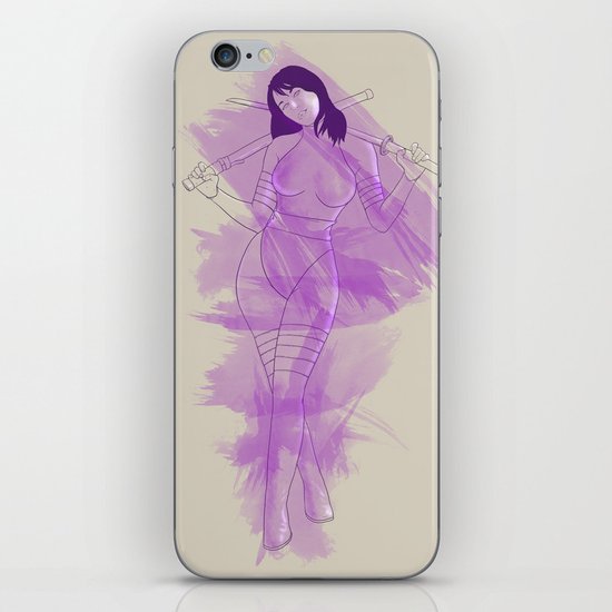 Psylocke iPhone & iPod Skin