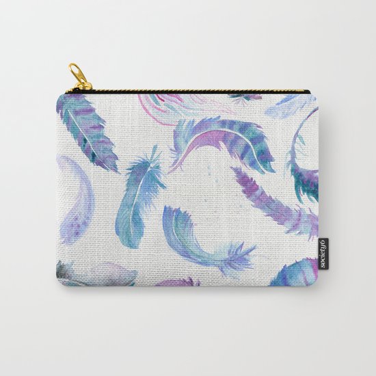 Magic Feathers Carry-All Pouch