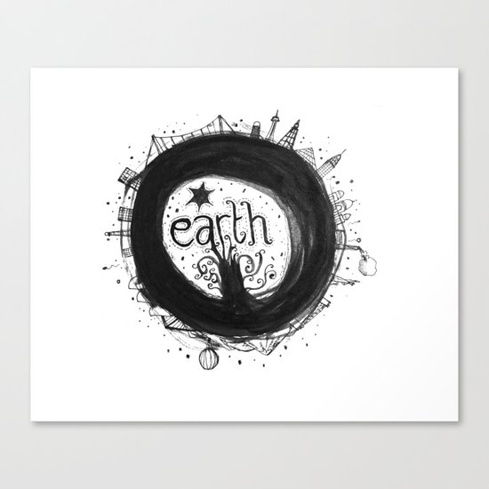 Earth Canvas Print