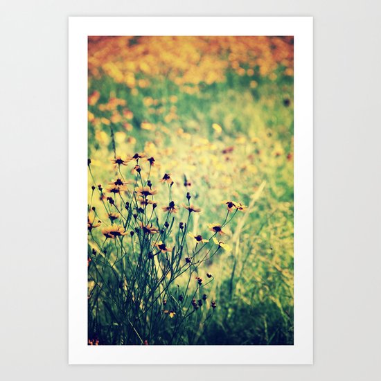 Yellow Art Print