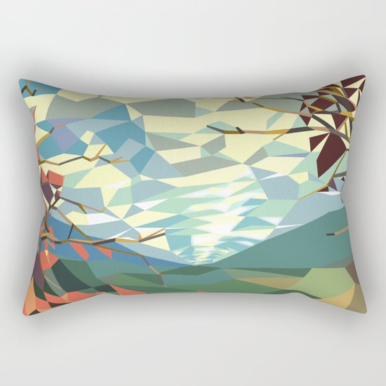 Landshape Rectangular Pillow