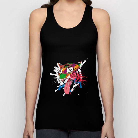 tiger Unisex Tank Top