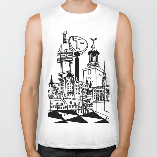STHLM Silhouettes Biker Tank