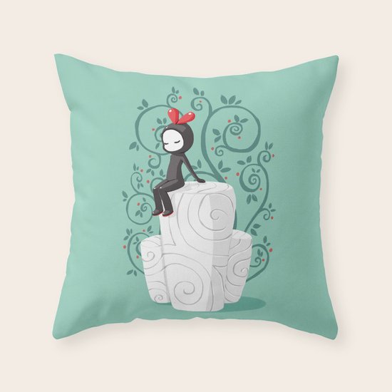 Marshmallow Throw Pillow