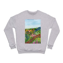 flowery meadow Crewneck Sweatshirt