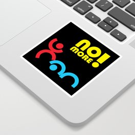 IcoMan & IcoWomen: No More! Sticker