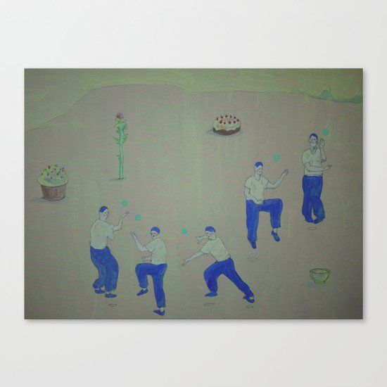 practice everyday Canvas Print