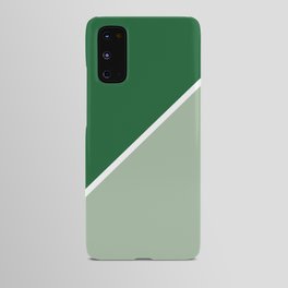 Forest Green and Sage Abstract Android Case