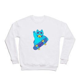 Lucky Cat Crewneck Sweatshirt
