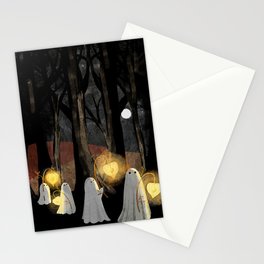 Ghost Parade Stationery Card