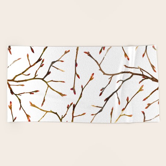 New Shrub Beach Towel