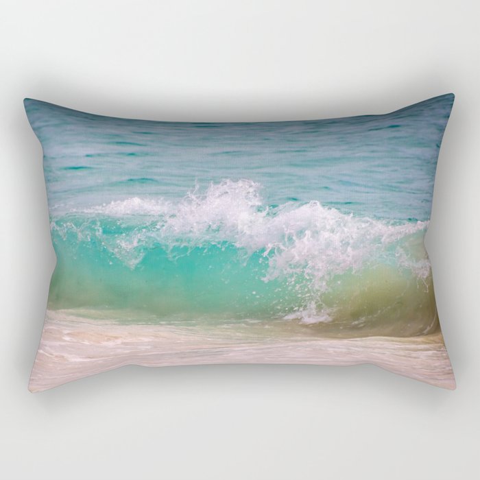 Caribbean Wave Rectangular Pillow