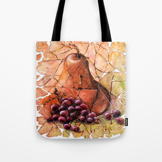 Pear & Grapes Fresco Tote Bag