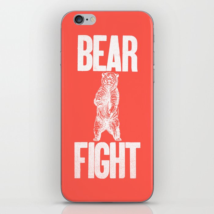 Bear Fight iPhone Skin