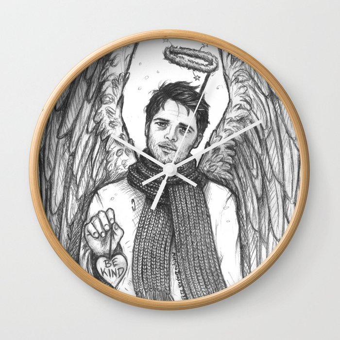 Angel of the Lord Wall Clock